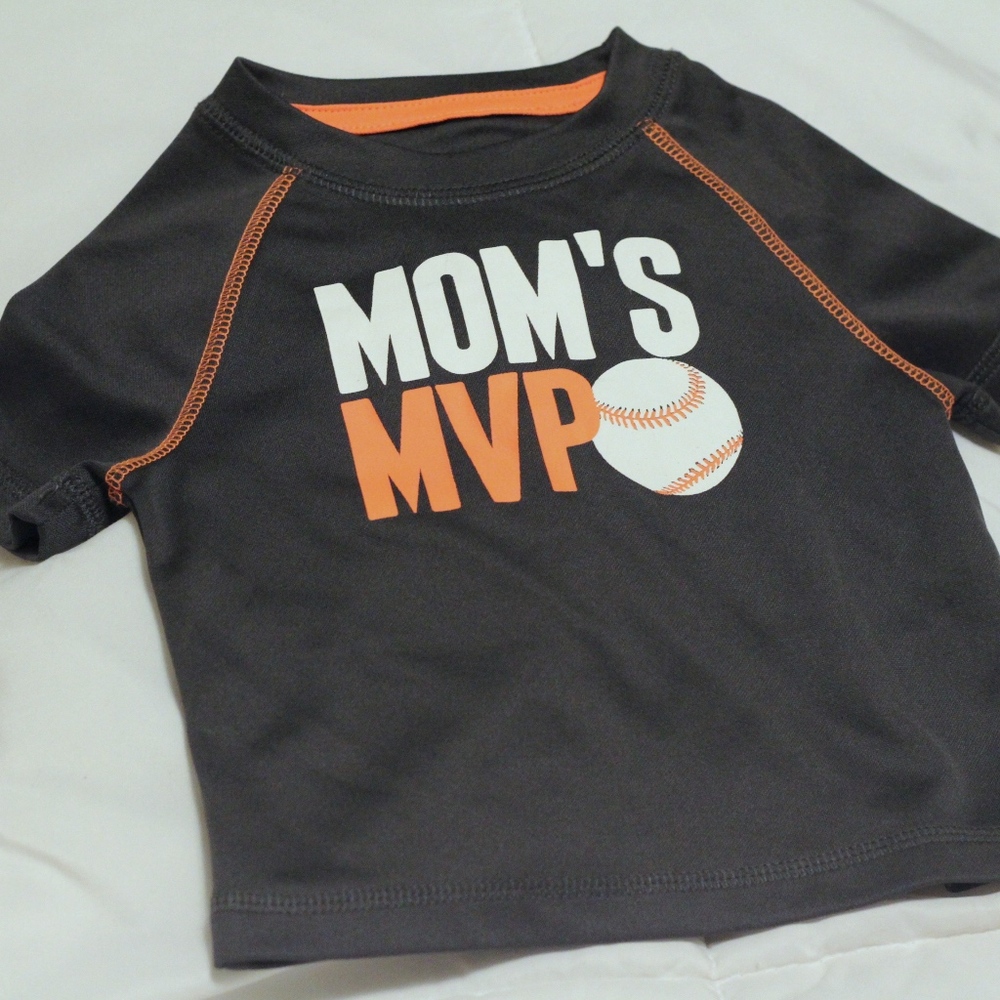 Mom's MVP Dry Fitt material Tshirt